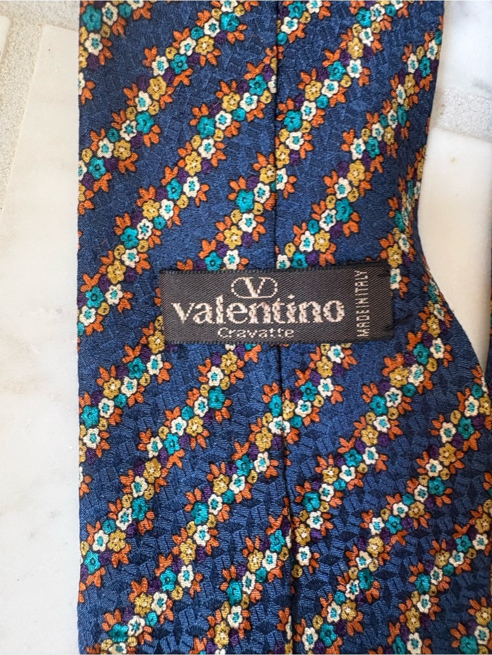 Valentino Vintage Silk Tie
